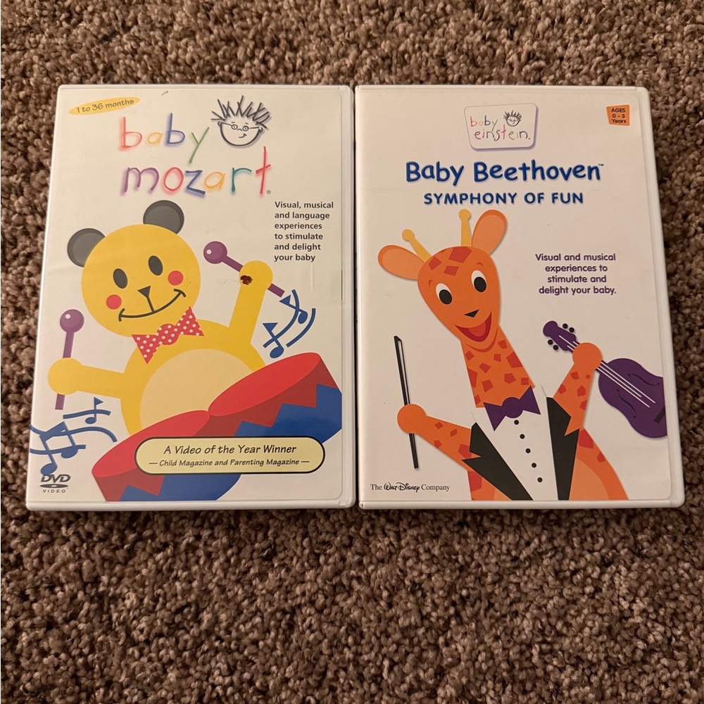 Baby Mozart and Baby Beethoven DVD Set